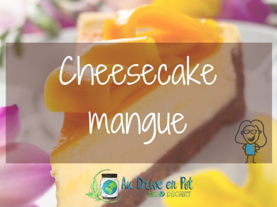 Cheesecake mangue by "ETIC MIAM"
